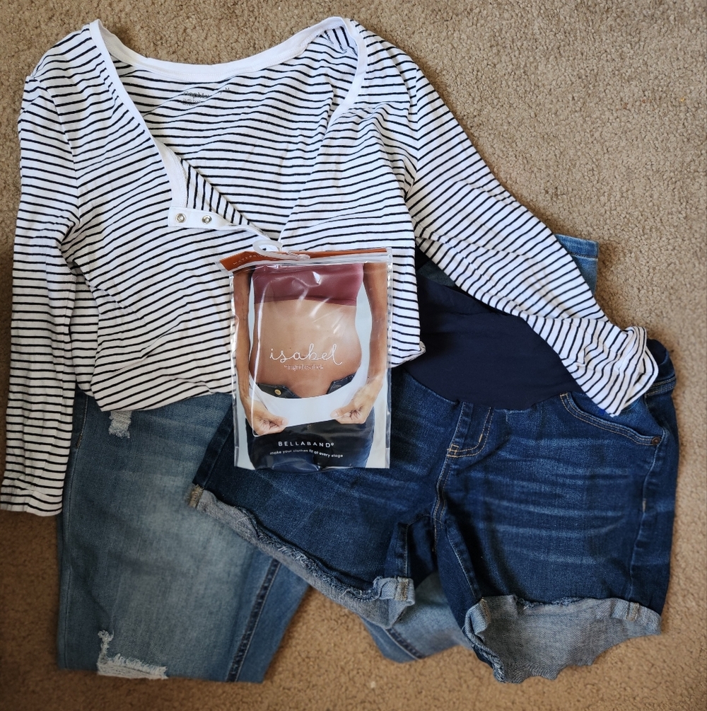 MATERNITY BUNDLE 4 PIECE SIZE MEDIUM - image 1